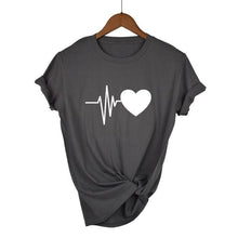 Load image into Gallery viewer, Heart Rhythm T-shirt