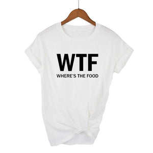 WTF WHERE'S THE FOOD T-shirt