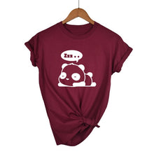 Load image into Gallery viewer, Sleepy Panda T-shirt
